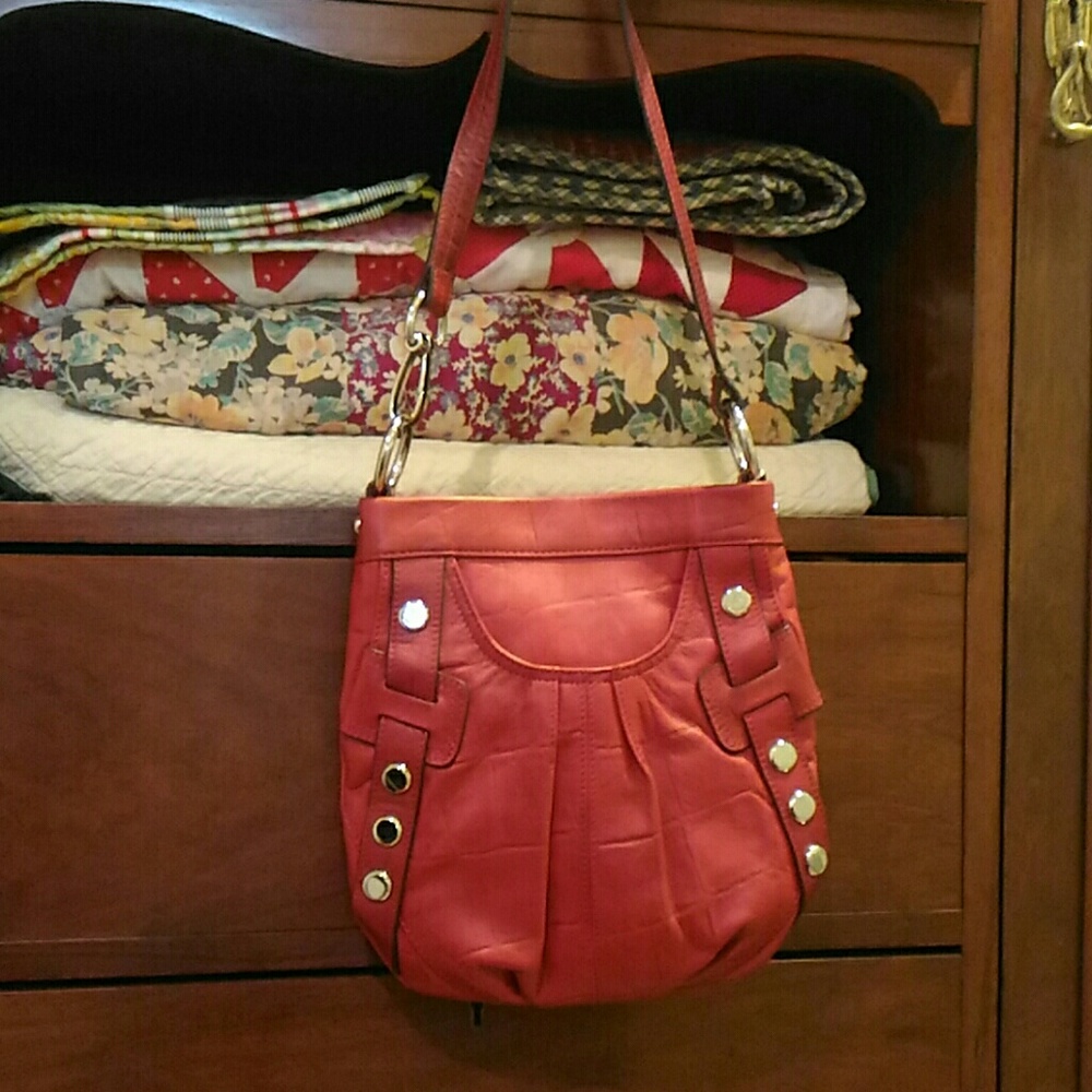 B. Makowsky Rust Thompson Cross Body NWT